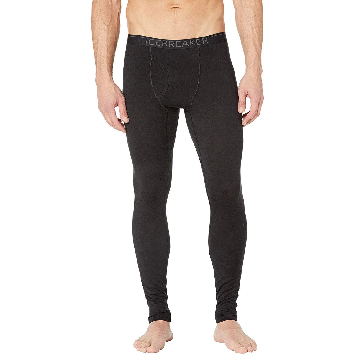 Icebreaker Men's Merino 200 Oasis Leggings With Fly 1 Icebreaker Men's Merino 200 Oasis Leggings With Fly