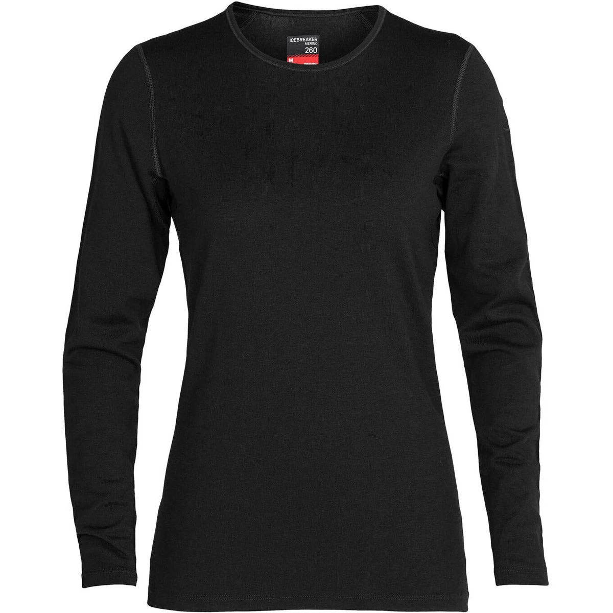 Icebreaker Women's Merino 260 Tech Long Sleeve Crewe Thermal Top 1 Icebreaker Women's Merino 260 Tech Long Sleeve Crewe Thermal Top
