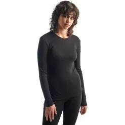 Icebreaker Women's Merino 175 Everyday Long Sleeve Crewe Thermal Top