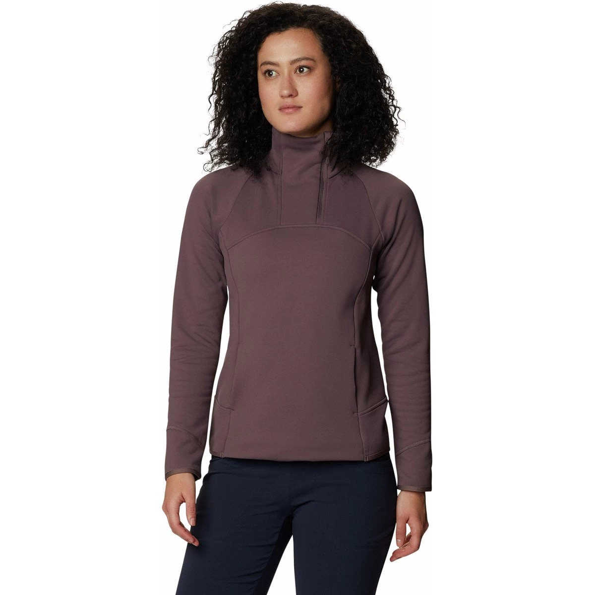 Mountain Hardwear Women's Frostzone 1/4 Zip 1 Mountain Hardwear Women's Frostzone 1/4 Zip