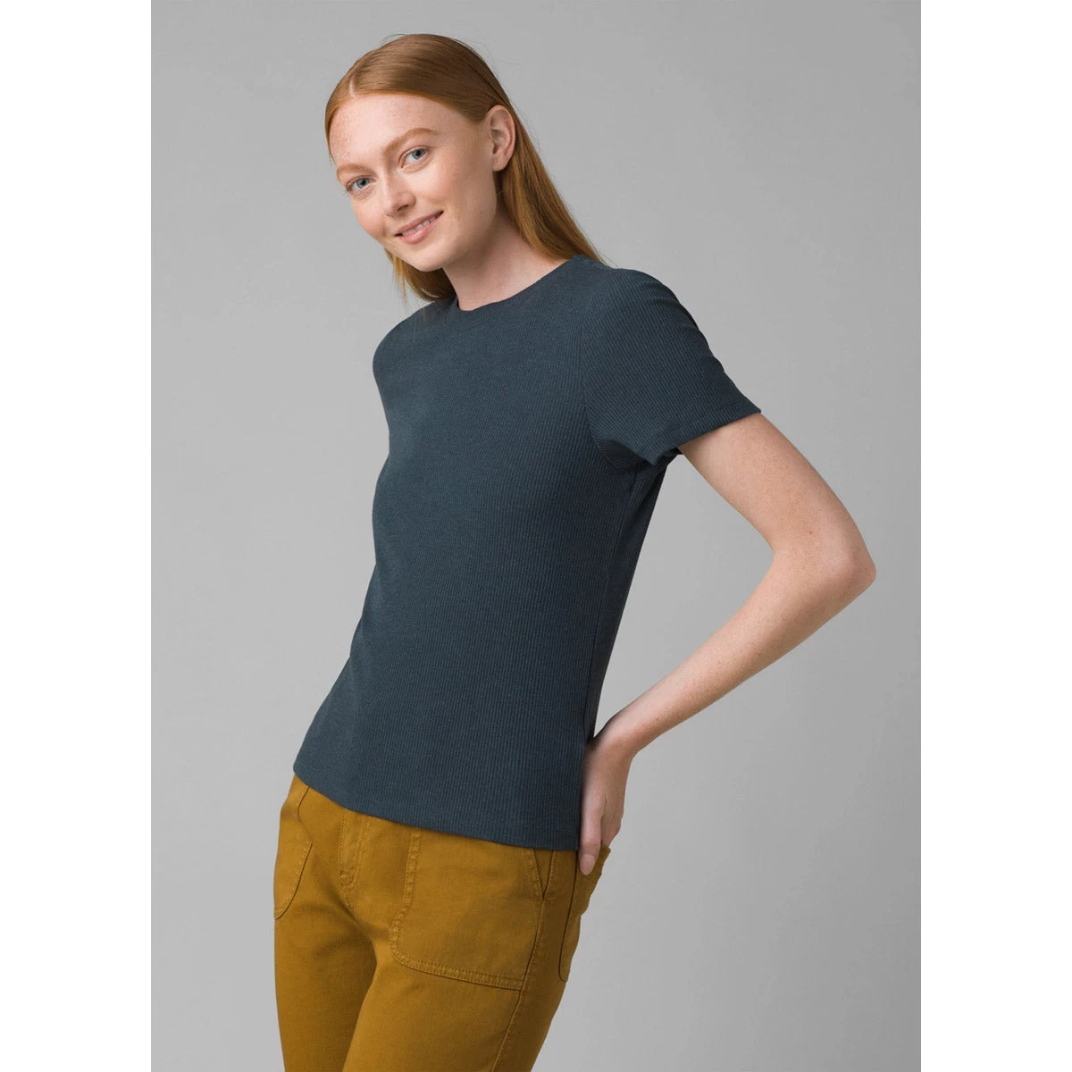 Prana Women's Foundation Rib Tee 2 Prana Women's Foundation Rib Tee - Image 2
