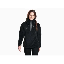 KUHL Women's Flight Pullover 6 KUHL Women's Flight Pullover -Active Wear Shop 2041 ws flight pullover black front pdp photo a34c3a42 b1ef 4eda 8ef7 2e3d54f12c8c