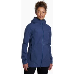 KUHL Women's Stretch Voyagr Jacket 5 KUHL Women's Stretch Voyagr Jacket -Active Wear Shop 2184 Ws Stretch Voyagr Jacket Slate Blue Front