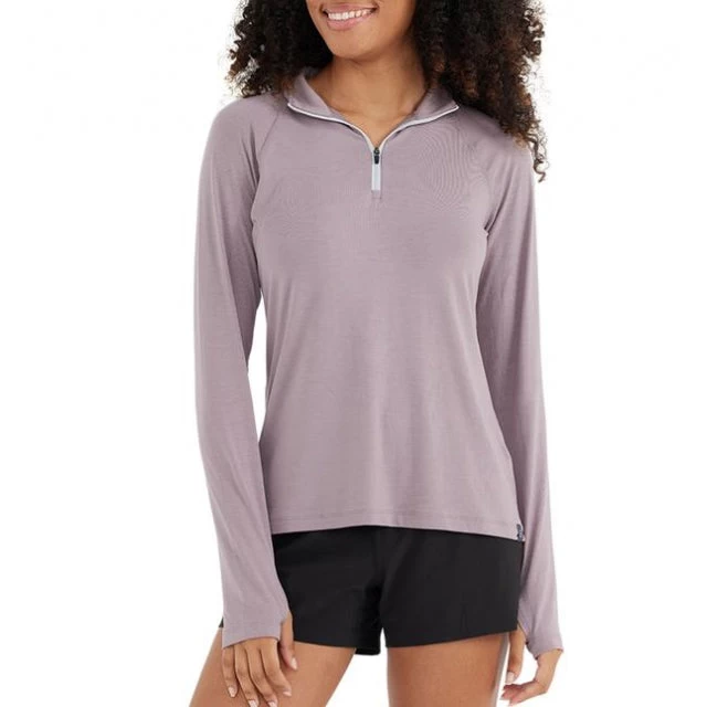 Women's Bamboo Flex Quarter Zip 2 Women's Bamboo Flex Quarter Zip - Image 2