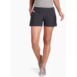 KUHL Women's Freeflex Short - 8" -Active Wear Shop 6308 Freeflex Short 4 Koal Front 1