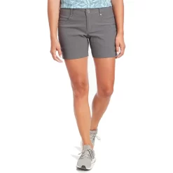 KUHL Women's Trekr Short 5.5" -Active Wear Shop 6356 Trekr Short 5 5 Charcoal Front