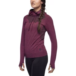 Black Diamond Women's Crux Hoody -Active Wear Shop 752120 6012 W CRUX HOODY WILD ROSE 01