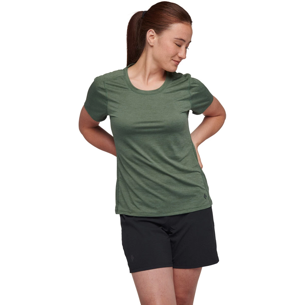 Active Wear Shop -Active Wear Shop 753008 3053 W LIGHTWIRE SS TECH TEE LAUREL GREEN 01 2
