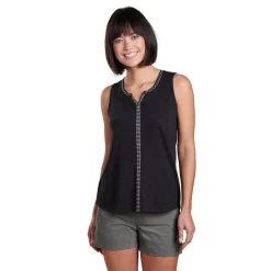 KUHL Women's Shay Tank 9 KUHL Women's Shay Tank -Active Wear Shop 8408 Shay Tank Black front