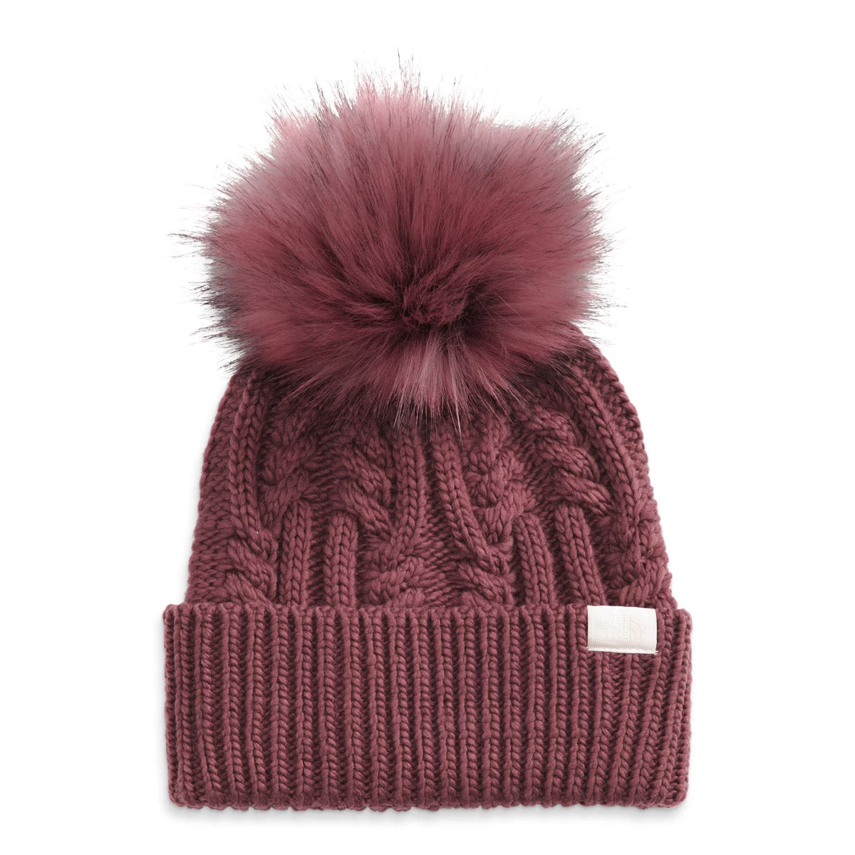 The North Face Women's Oh Mega Fur Pom Beanie 6 The North Face Women's Oh Mega Fur Pom Beanie - Image 6