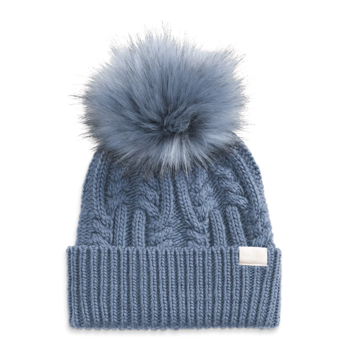 The North Face Women's Oh Mega Fur Pom Beanie 1 The North Face Women's Oh Mega Fur Pom Beanie