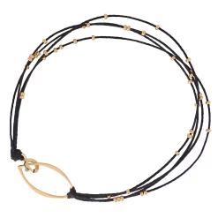 Radiance Bracelet -Active Wear Shop RadianceBraceletBlackGold 3052 G