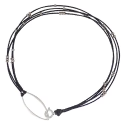 Radiance Bracelet -Active Wear Shop RadianceBraceletBlackSilver 3052 S