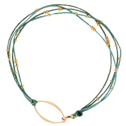 Radiance Bracelet -Active Wear Shop RadianceBraceletGreenGold 3055 G
