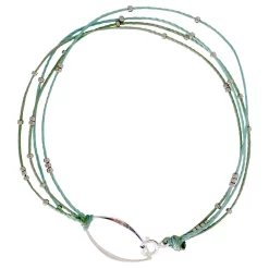Radiance Bracelet -Active Wear Shop RadianceBraceletGreenSilver 3055 S