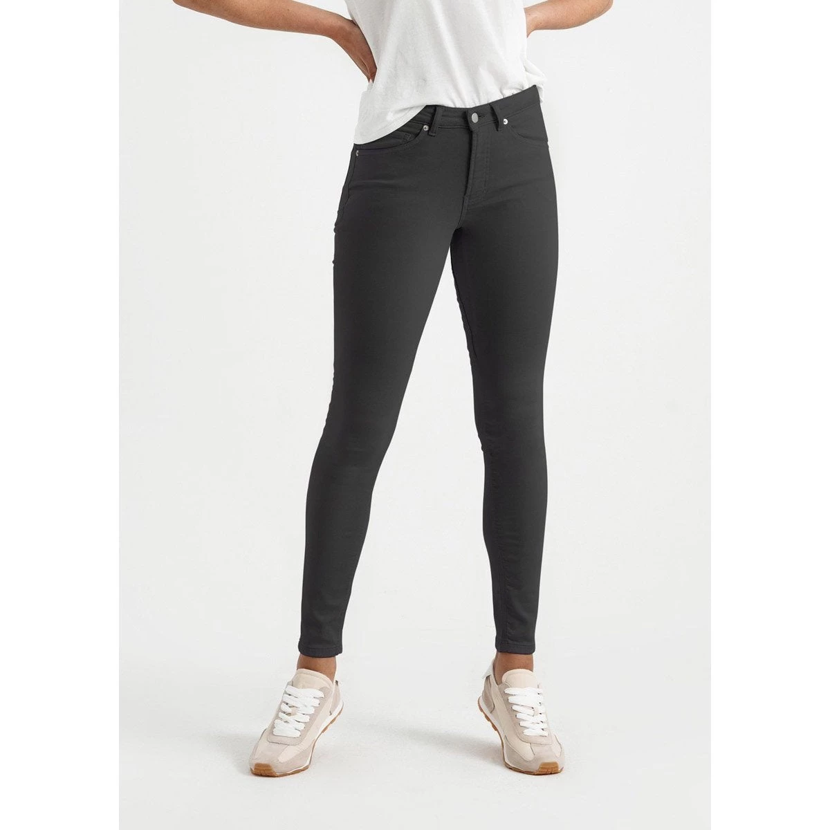 Women's No Sweat Pant Mid Rise Skinny 2 Women's No Sweat Pant Mid Rise Skinny - Image 2
