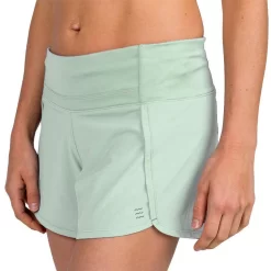 Women's Bamboo-Lined Breeze Short 17 Women's Bamboo-Lined Breeze Short -Active Wear Shop W BreezeShort Seafoam 1