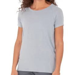 Women's Bamboo Explorer Tee -Active Wear Shop W ExplorerTee CaysBlue 1 1
