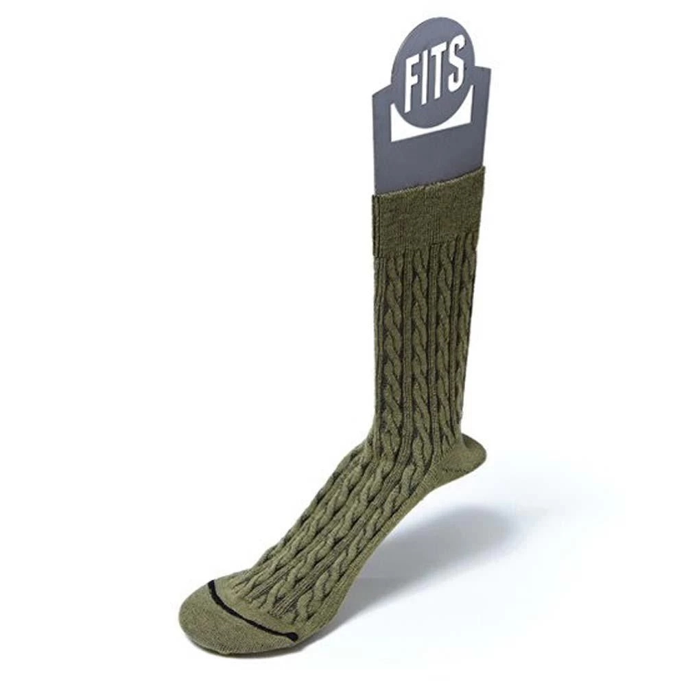 Women's Cable Knit Crew Socks 2 Women's Cable Knit Crew Socks - Image 2