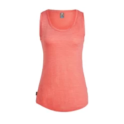 Icebreaker Women's Cool-Lite Sphere Tank -Active Wear Shop Womens Sphere Tank 104678 Ember Snow Stripe 21504f8f ae90 498d 9bc5 a608a63c5218
