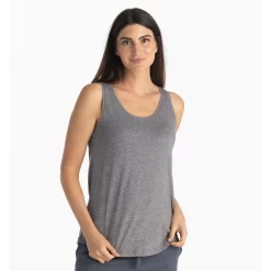 Women's Bamboo Heritage Tank -Active Wear Shop heritage tank heather flint women 1 1