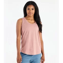 Women's Bamboo Heritage Tank -Active Wear Shop heritage tank heather light sangria women 1 1